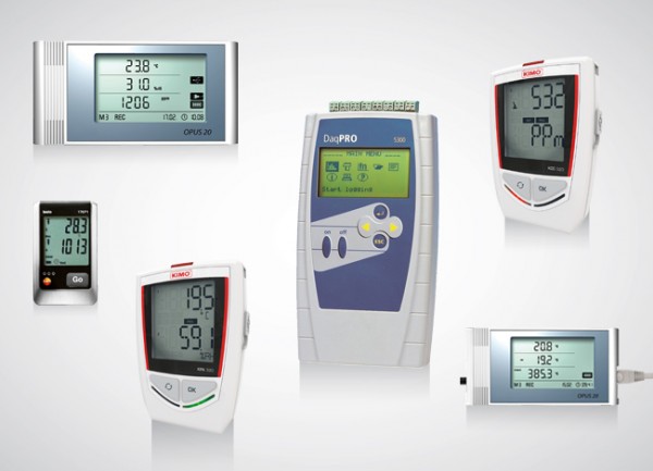 Datenlogger für Temperatur, Feuchte, Druck und CO2